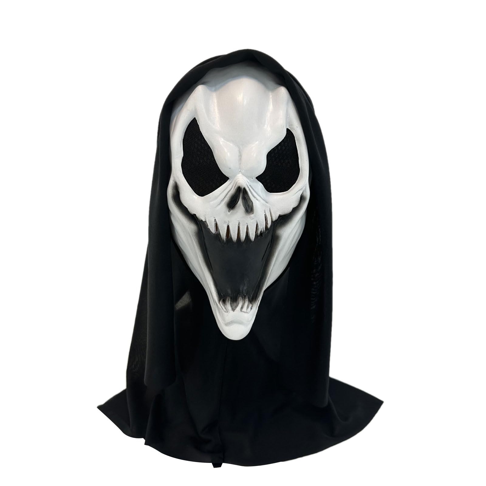 Kalttoy Halloween Halloween Skull Head Novelty Scary Skull Full Head for Party Carnival Cosplay Horror Film Costume