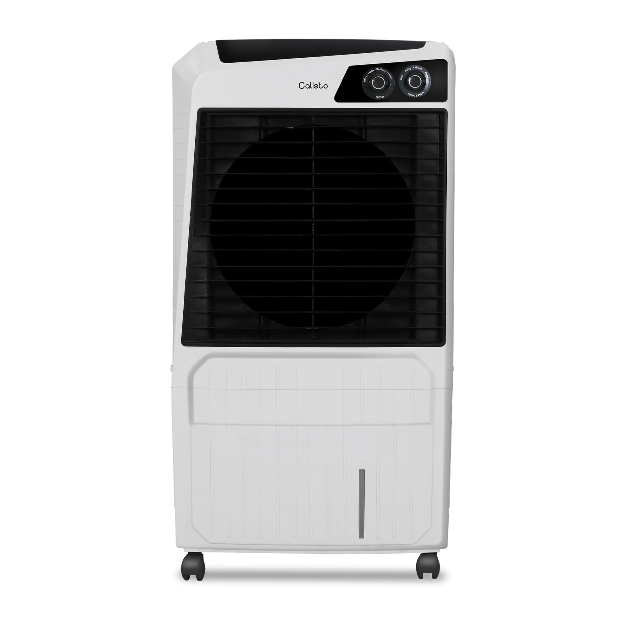 Hindware Smart Appliances 105 L Desert Air Cooler Inverter Compatible (White And Black, Calisto)