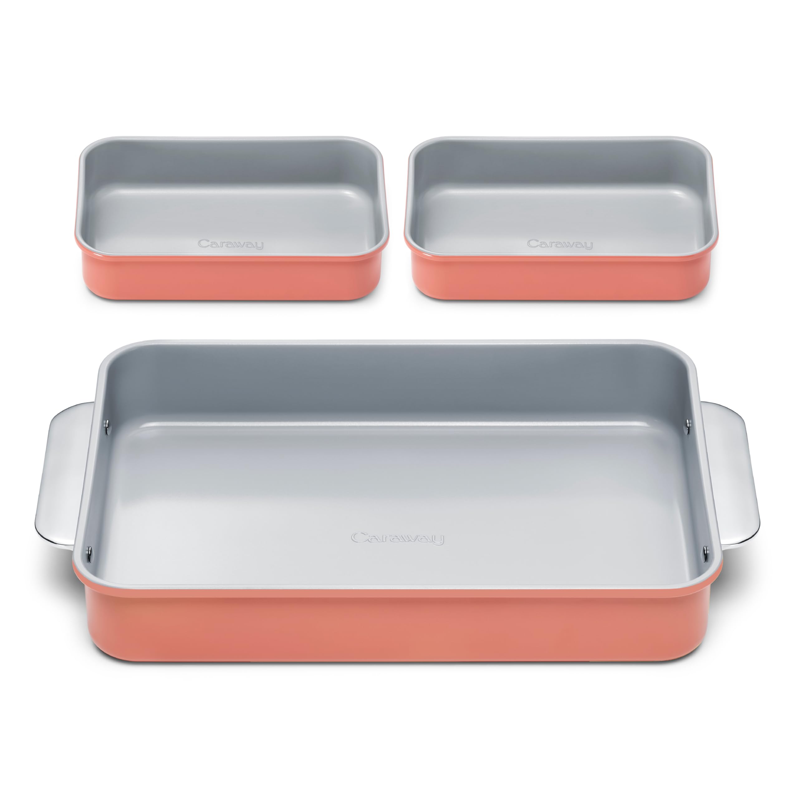 Caraway Non-Stick Rectangle Baking Pan Set