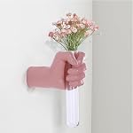 Gold Wall Sculptures Handmade Home Decor Vases Artistic Unique Wall Art Figurines Hip Vase Decorations Decoration