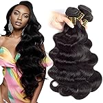 QTHAIR 18A Body Wave Brazilian Virgin Human Hair 18 20 22 300g Natural Color 100% Unprocessed Brazilian Body Wave Hair Bundles Brazilian Virgin Hair for All Women