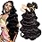 QTHAIR 18A Body Wave Brazilian Virgin Human Hair 18 20 22 300g Natural Color 100% Unprocessed Brazilian Body Wave Hair Bundles Brazilian Virgin Hair for All Women