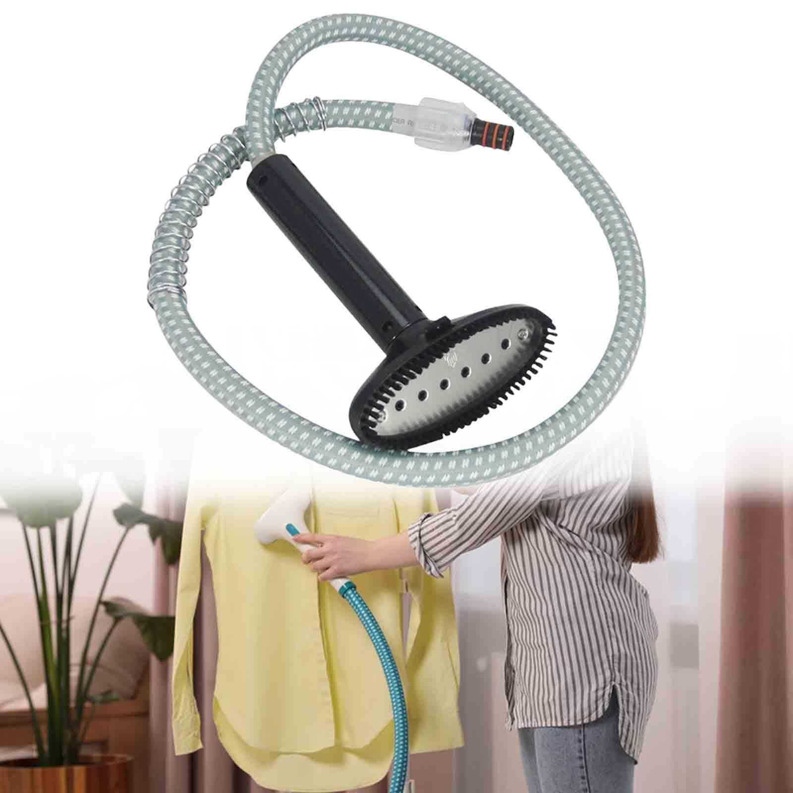 Tuyau De Guidage + Tête Brosse Pour Défroisseur Vapeur – Accessoire Universel 1,5 M, Buse Vapeur Longue Avec Brosse Anti-Poussière