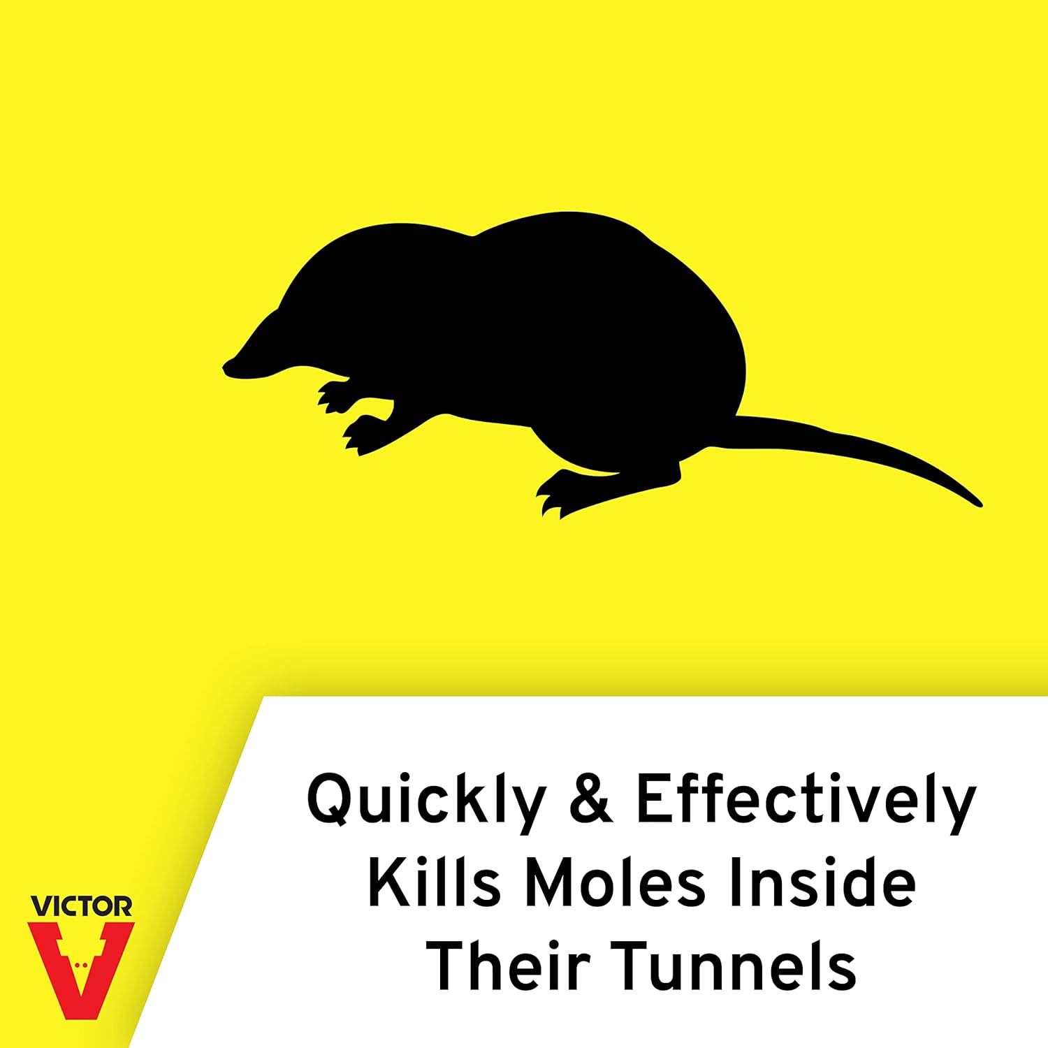 Victor Plunger Style Mole Trap - Kill Moles in Your Yard - Humanely Kill Moles - 0645 - Weather Resistant Trap - Ready to Use