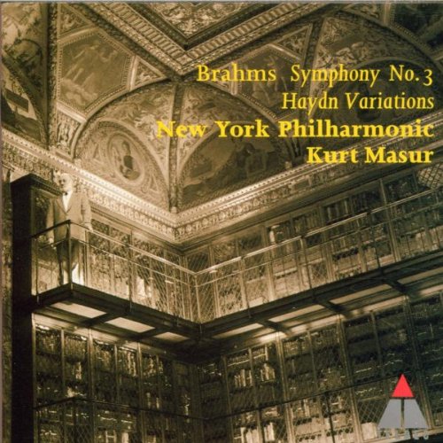 Symphony 3 / Haydn Variations [Audio CD] Brahms; Masur and New York Phil