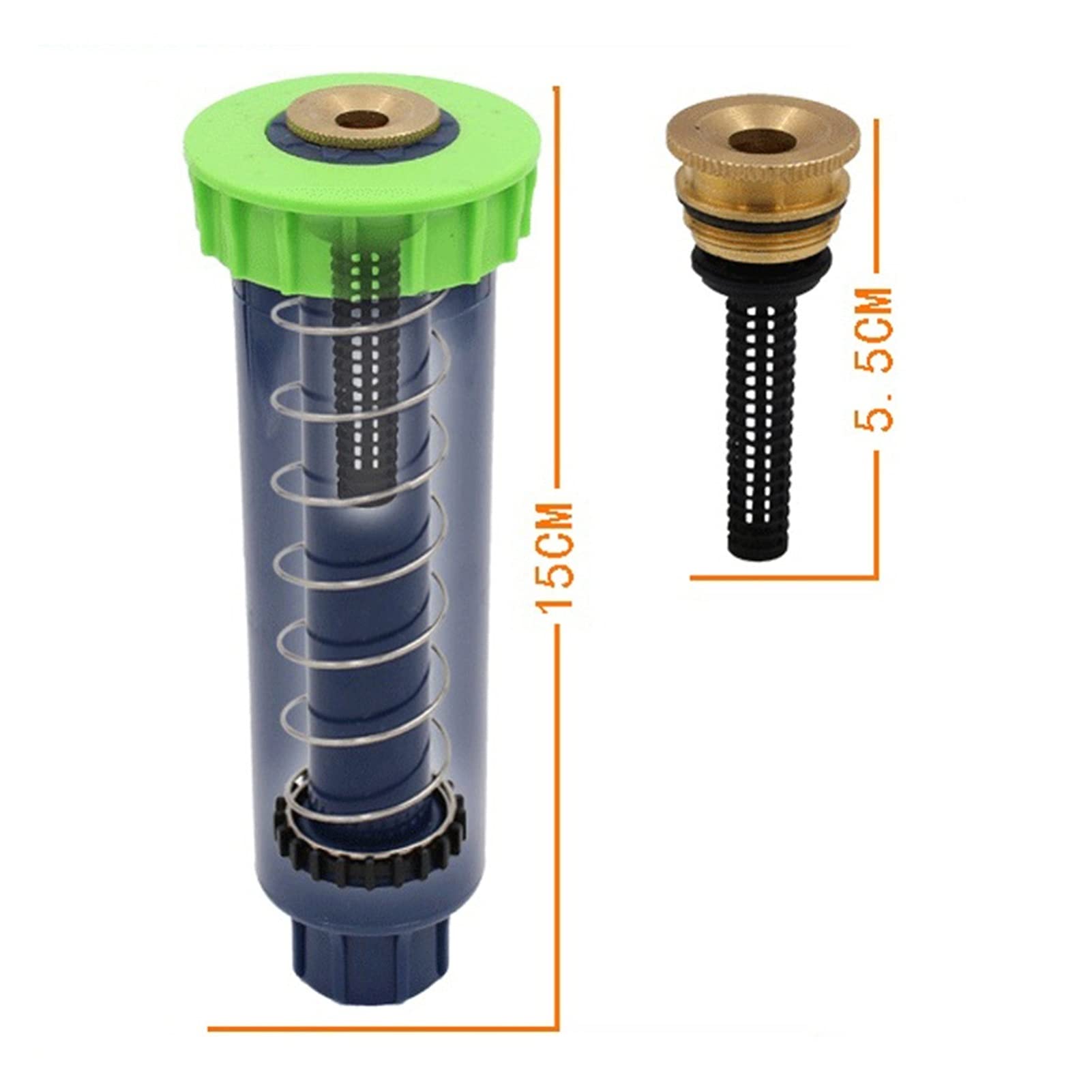 Strumenti for l'irrigazione da giardinaggio, 10 pezzi da 1/2 pollice filettatura femmina 90 180 360 gradi irrigatore a scomparsa irrigatore for irrigazione del prato irrigatore for irrigazione da giar