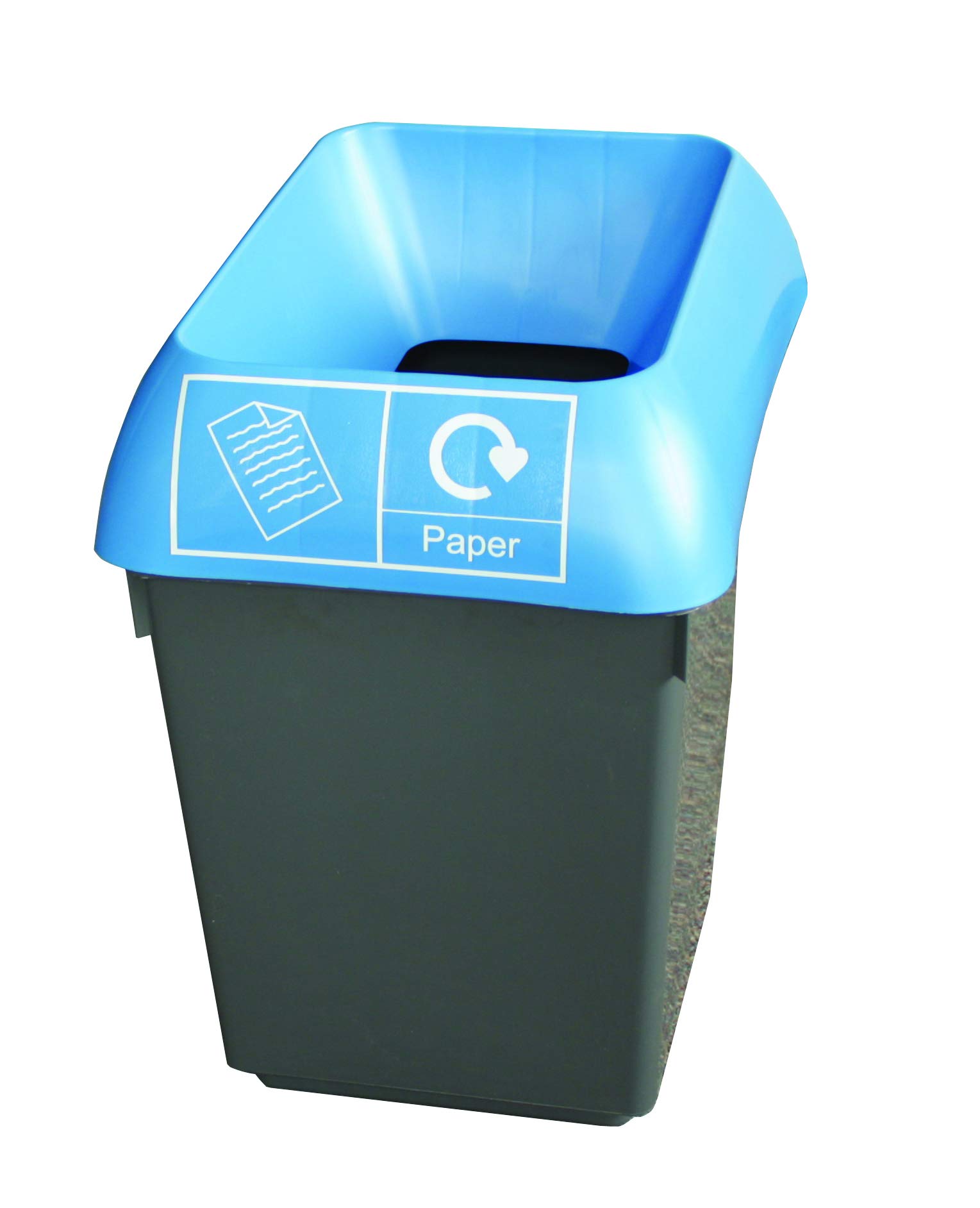 Buy Chabrias Ltd 30 Litre Recycling Waste Bin With Lid & Logo Made in