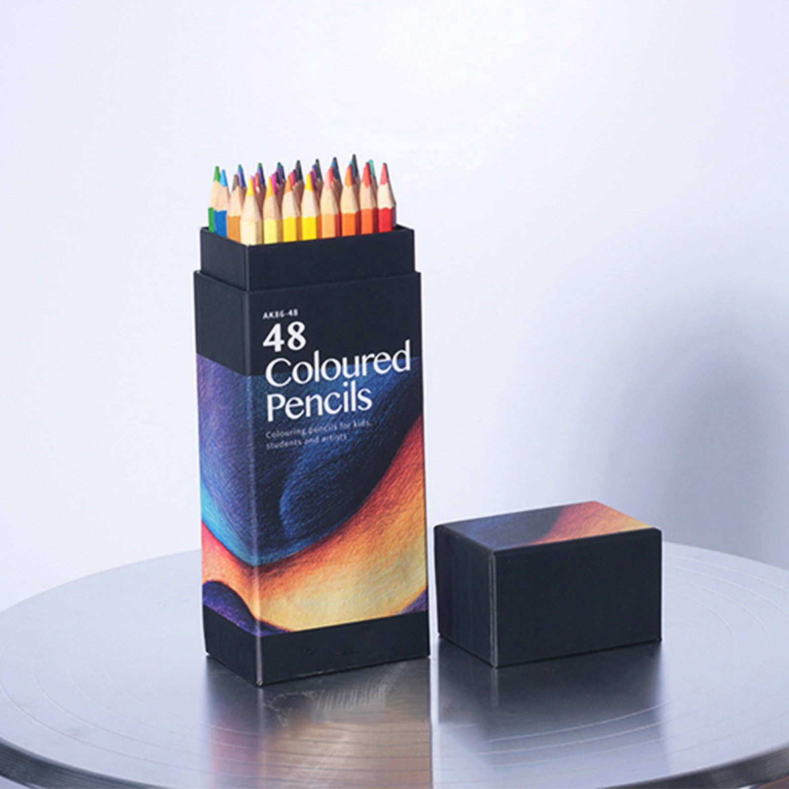 Crayons de couleur à base d'huile, crayons à dessin doux, 72