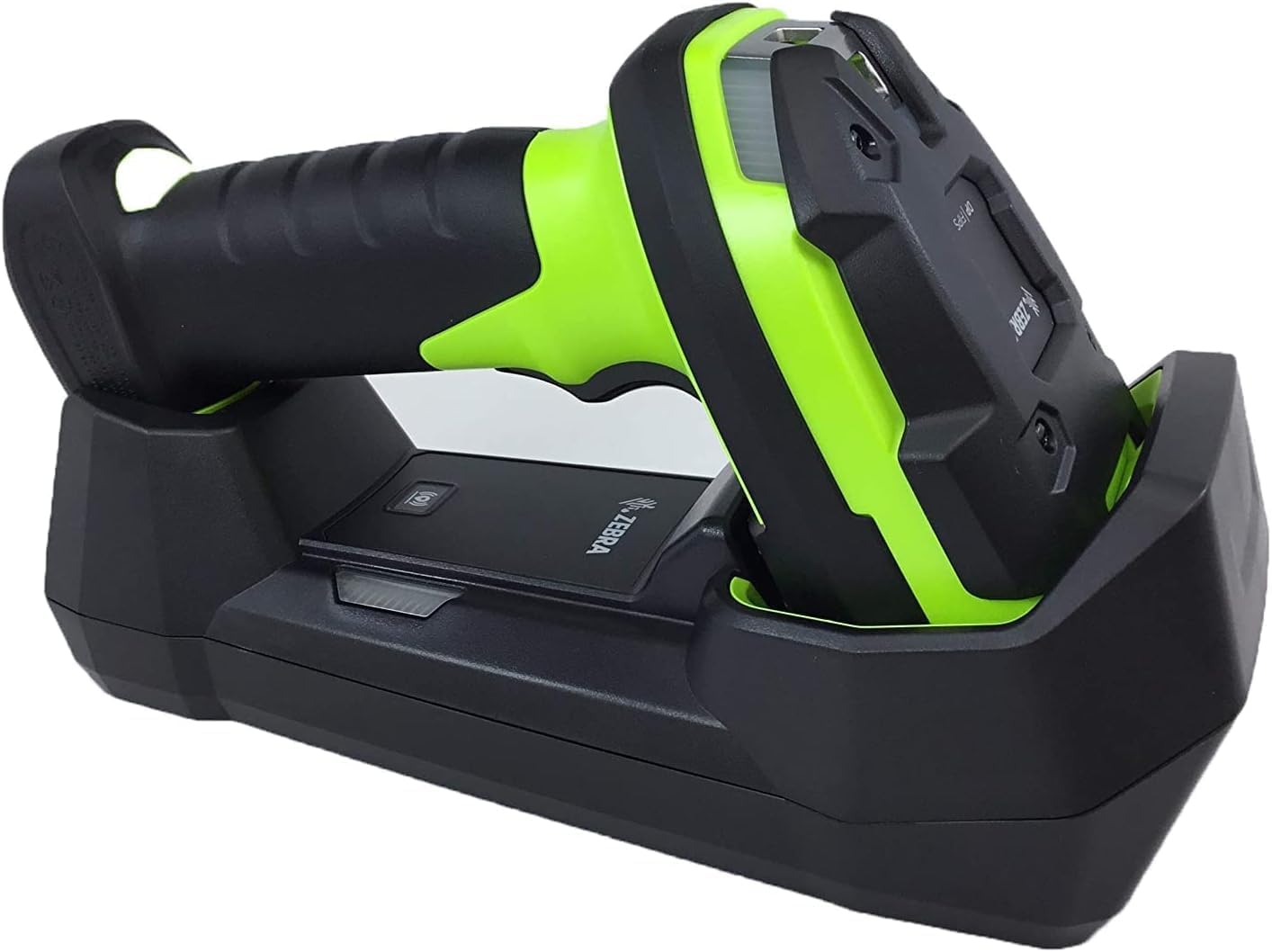 Zebra DS3678-SR Ultra-Rugged Industrial Grade Cordless Barcode Scanner Includes Cradle - Bluetooth, Serial, USB Connectivity - Handheld Standard Range 1D/2D Linear Imager Kit - JTTANDS (Renewed)