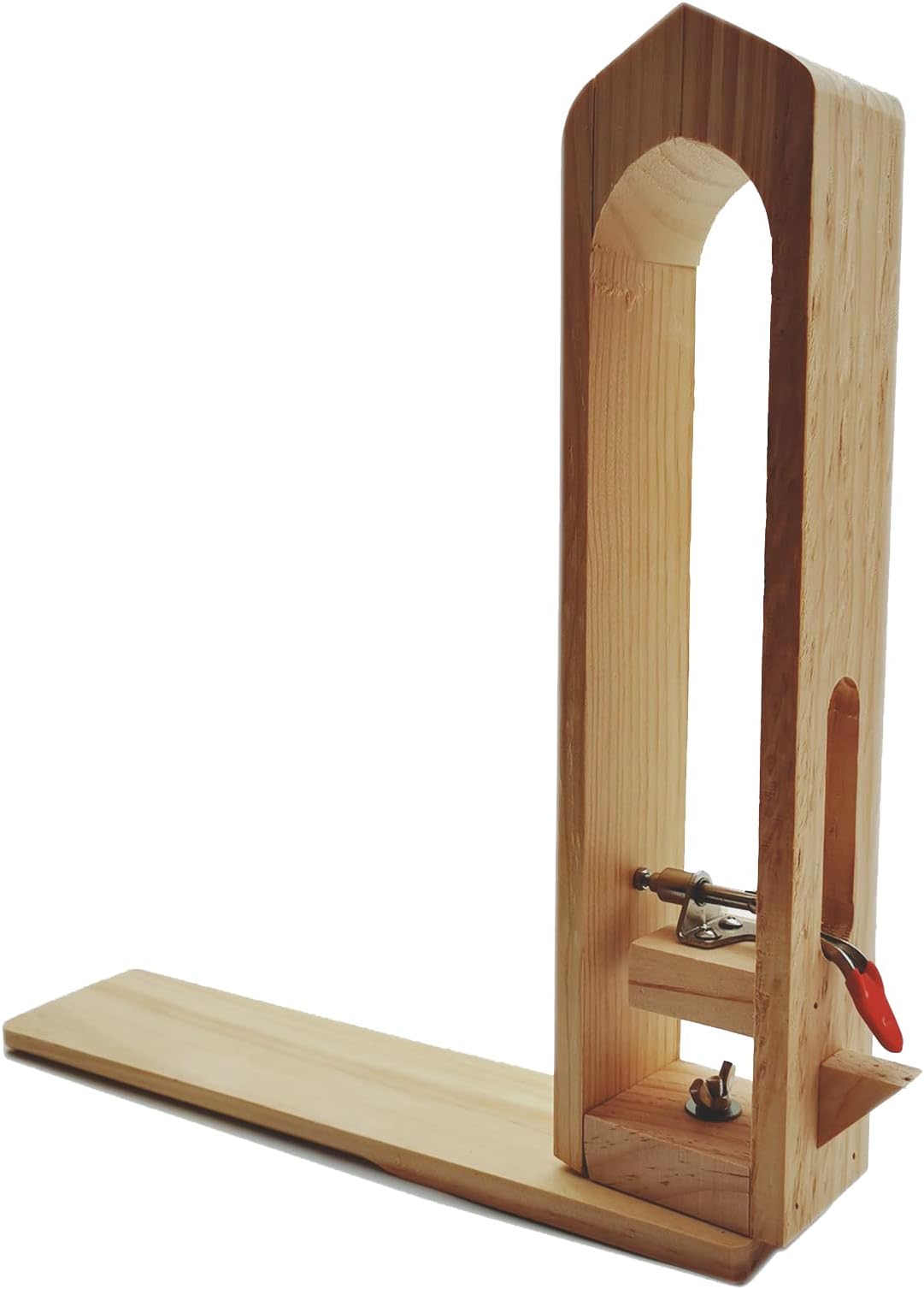 Leather Stitching Pony,Wood Table Desktop Pony Horse Clamp for DIY Leather