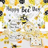 🐝 - Wunderbares Partyzubehör! Die leuchtenden Farben unseres Bienenparty Zubehörsets machen Ihre Party voller fröhlicher und fröhlicher Atmosphäre.