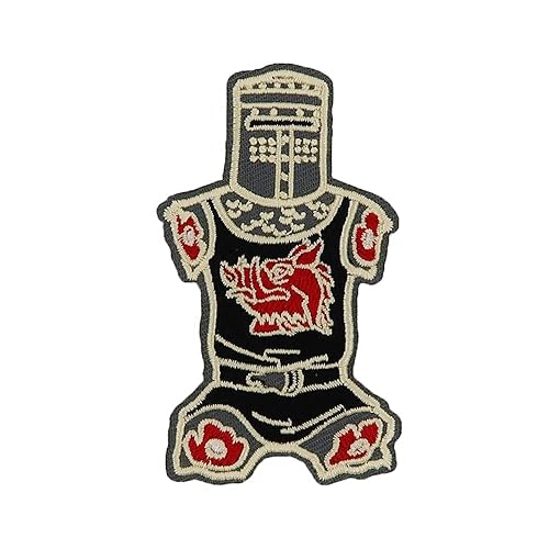 Black Knight It's A Just Fresh Wound Funny Embroidered Iron On Patch Halloween