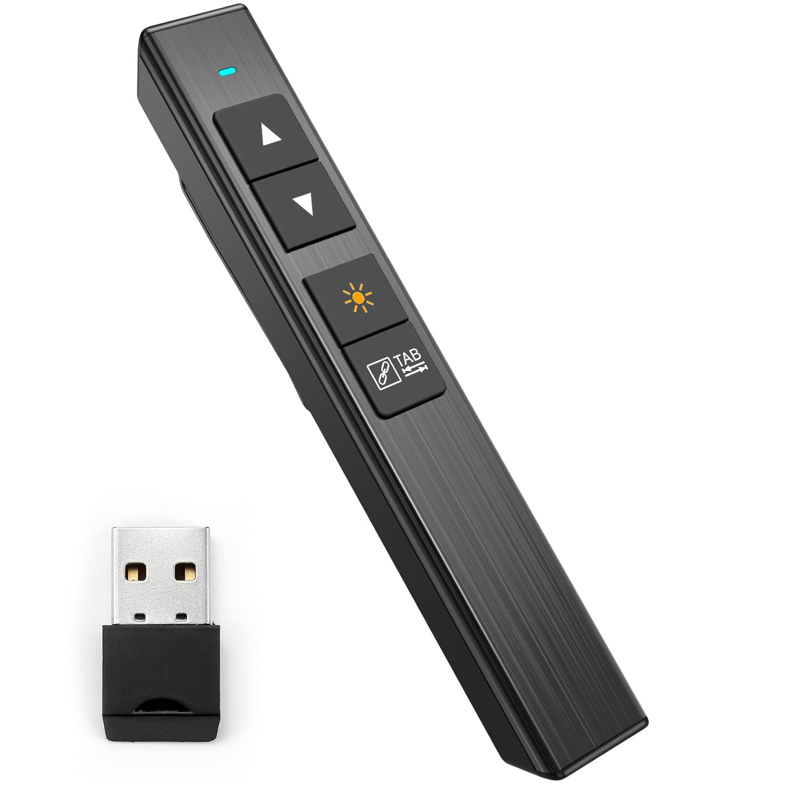 Buy Presentation Clicker Powerpoint Remote Pointer Wireless 2.4Ghz