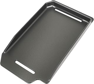 WELL GRILL Cast Iron Plancha Plate for SEVERIN SEVO Electric Grill, Plancha Grill Plate Grill Mat Accessories for Severin Sevo 8106 8107 8138 8119 Contact Grill, 34.5 x 19cm