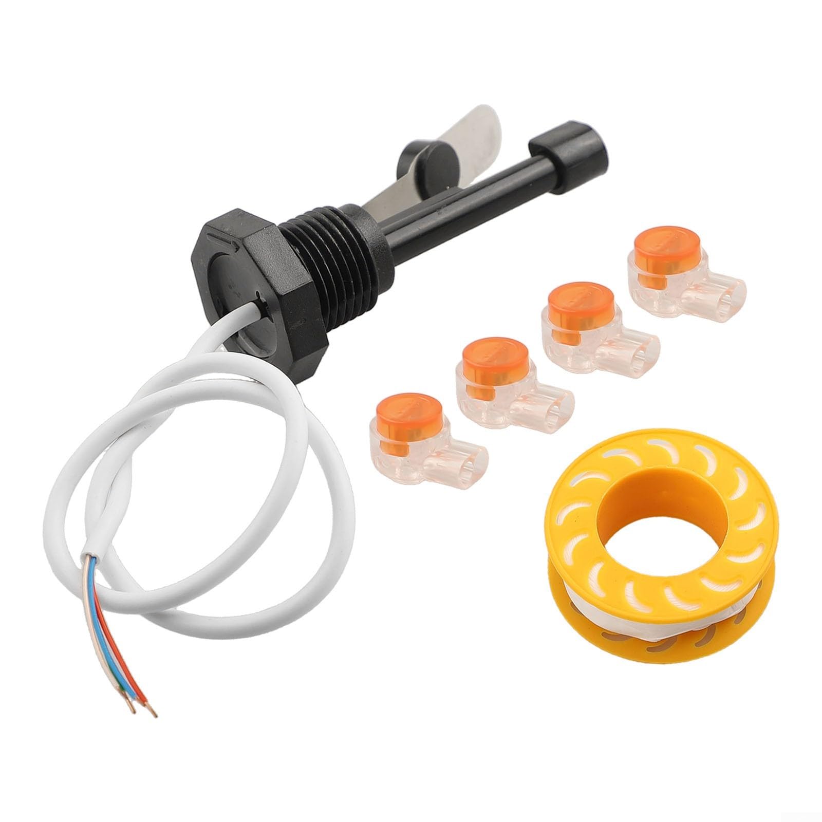 Durchflussschalter für Intellichlor Salzchlorinatorsysteme, Ersatzteil 520736, für IC-15/IC-20/IC-40/IC-60 Modelle, Wasserdurchfluss- und Temperaturerkennung, Installation mit Kabel und Steckern