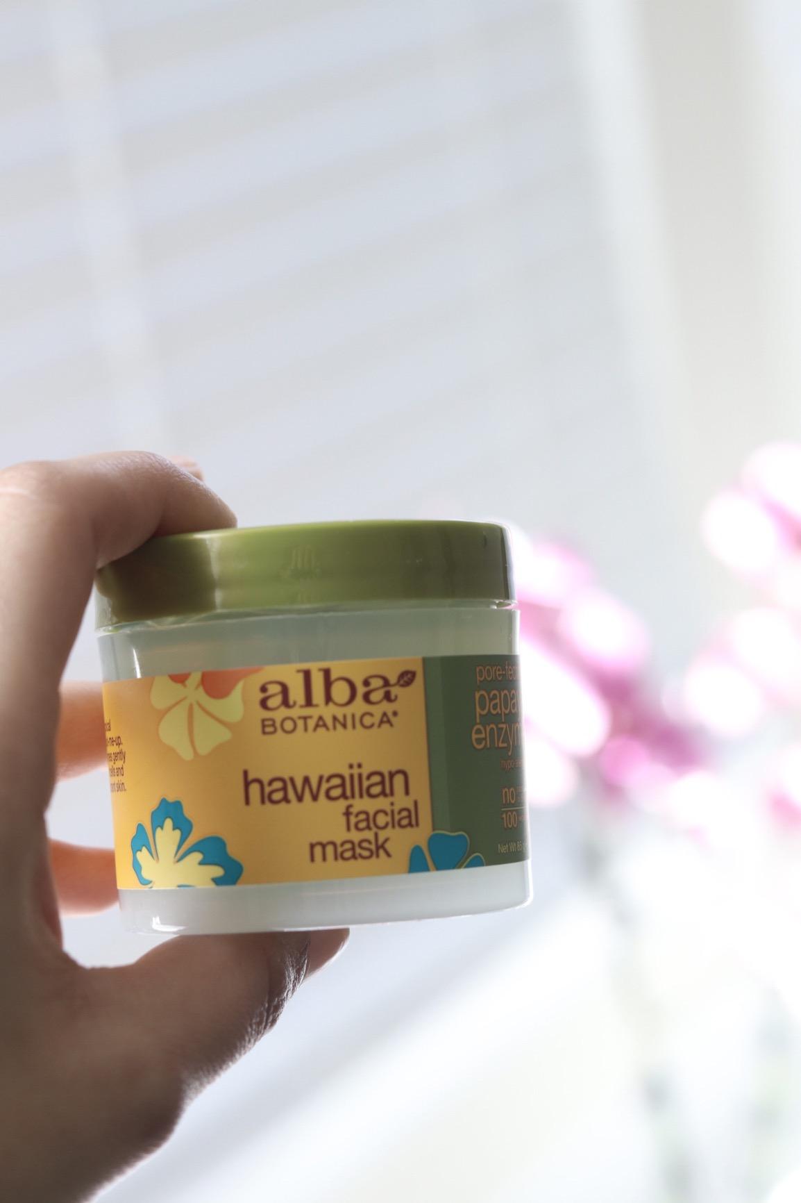 Alba Botanica Hawaiian Facial Mask, Papaya Enzyme, 3 Oz