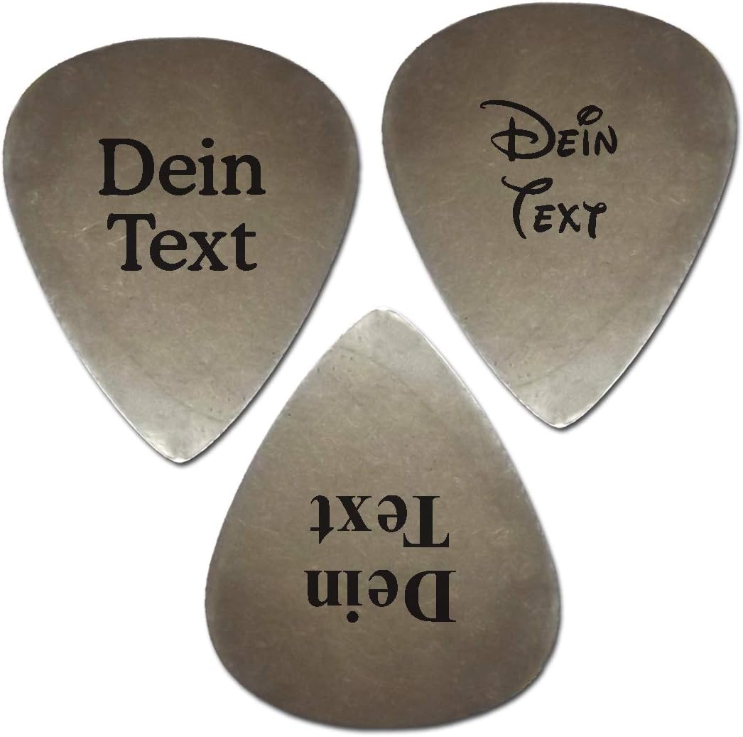 6 Gitarren Plektren / Plektrum In Div. Stärken (Neu Und - Foto 12