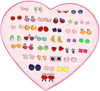 Shining Diva Fashion Latest Stylish 36 Pairs Combo Set Multicolour Earrings for Women and Girls (rrsd12272er) Price In India