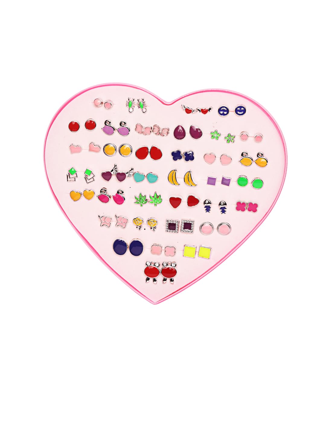Shining Diva Fashion Latest Stylish 36 Pairs Combo Set Multicolour Earrings for Women and Girls (rrsd12272er) - Review, Price and Buying Guide