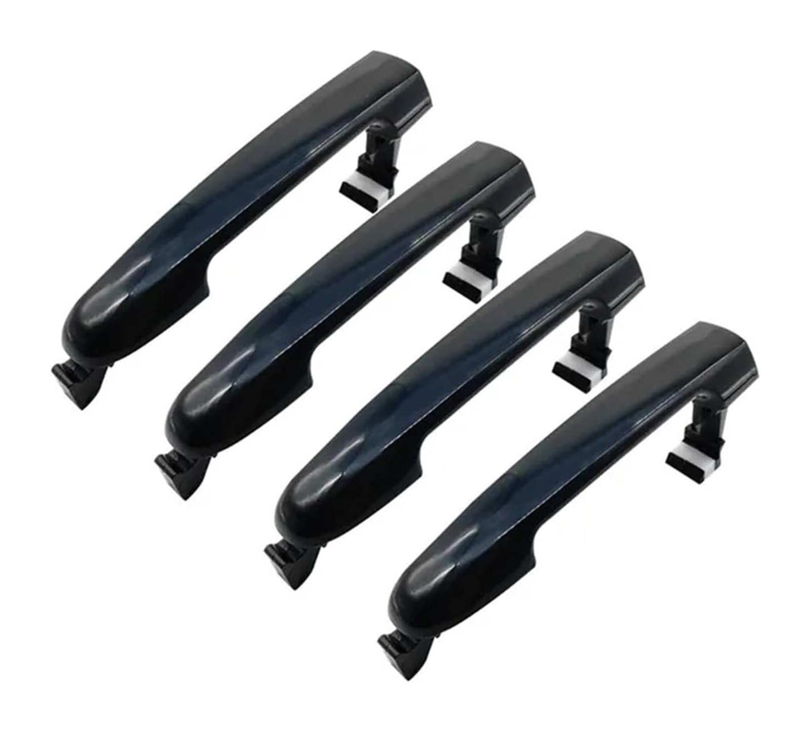 Ysbvblrmrv One Color Car Outside Door Handle Cap For Hyundai 2006 2007 2008 2009 2010 For Sonata 2.4L 4Pieces Outside Car Door Handle Exterior 826513K000 82651-3K000 Side