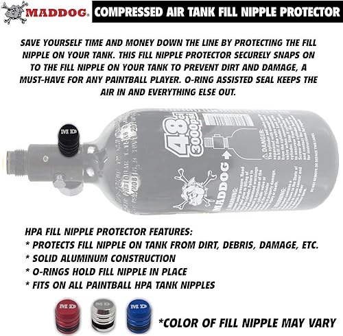 Miniatura 7 de Maddog Empire Halo Too - Cargador electrónico de paintball con alimentación épica de velocidad HK Army y tanque de paintball HPA paquete de