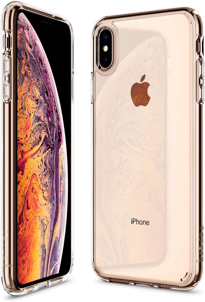 Spigen [Ultra Hybrid] iPhone Xs Max Case Cover with Air Cushion Technology and Shock Absorption Edge Designed for iPhone Xs Max (2018) - Crystal Clear - 6.46 inches