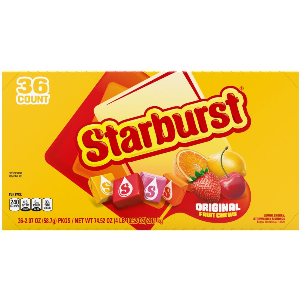 StarburstR Fruit Chews - 2.07 Oz. 36 Ct. - SCS by N/A