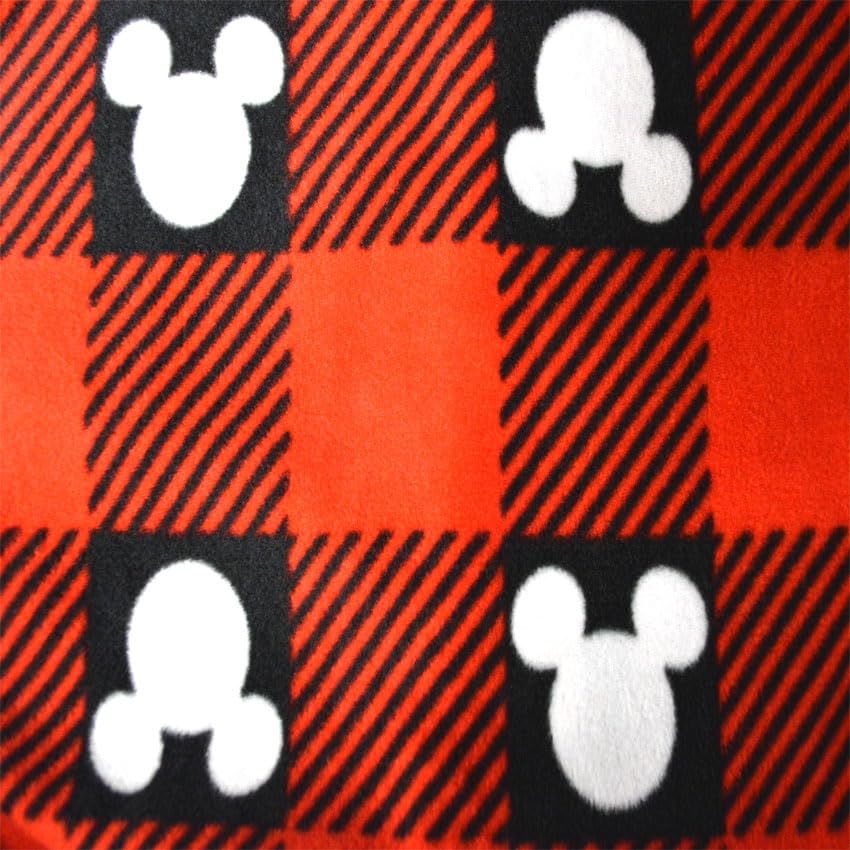 Boys Disney Mickey Mouse Fleece Footie Toddler Blanket Sleeper Pajamas3