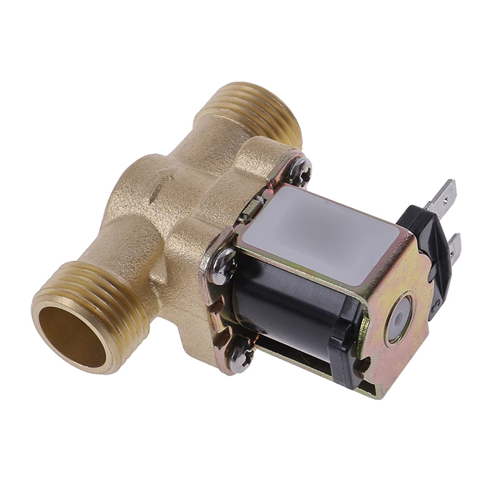 Électrovanne électrique G1/2 en laiton compatible chauffe-eau solaire