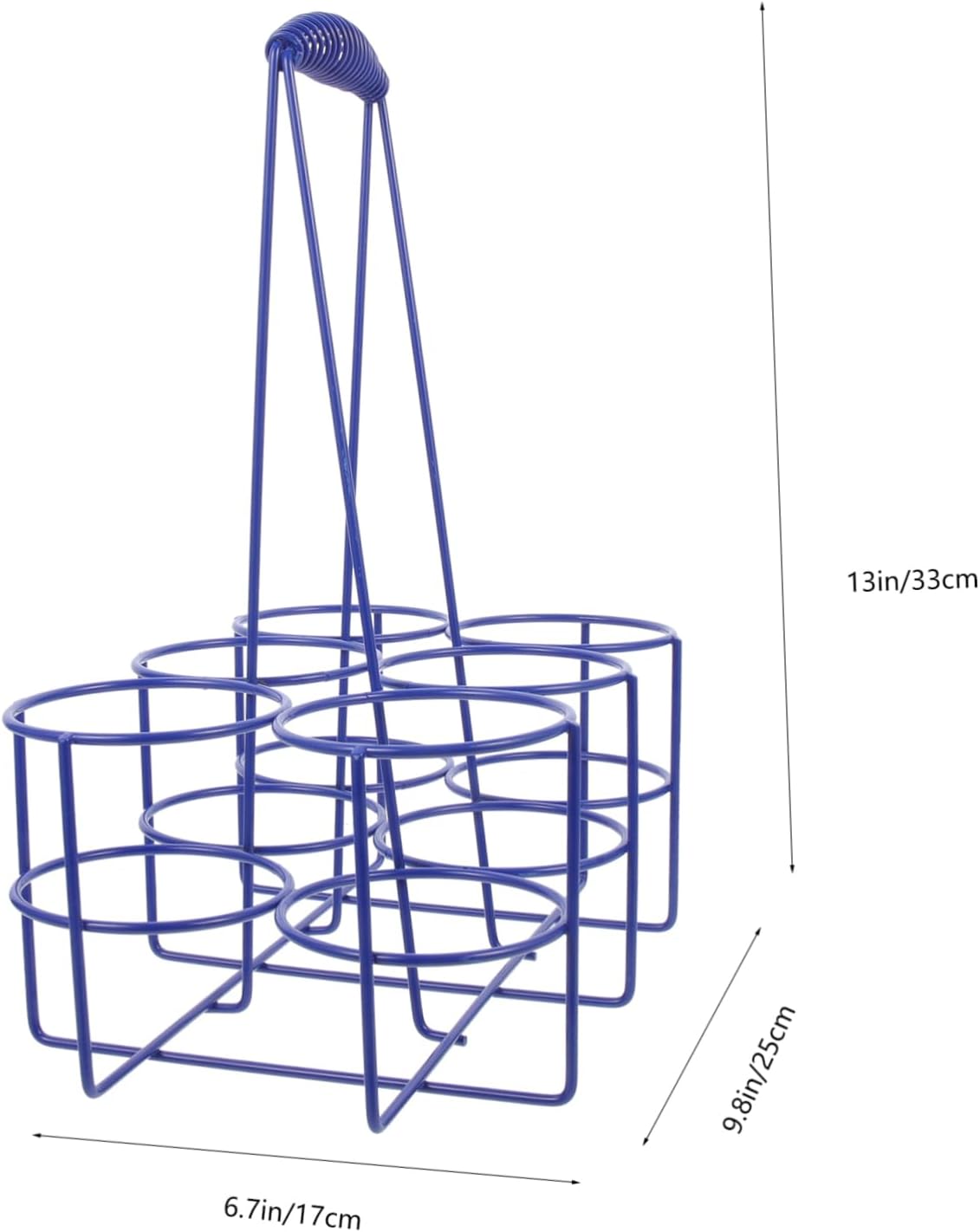 Portable Handheld Beer Basket Adjustable Handle Creative Beer Bottle Holder for KTV Bars and Outdoor Events Sturdy Food-Grade Plastic