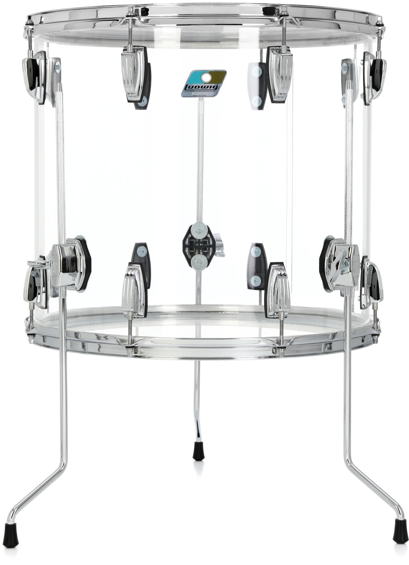 Ludwig Vista 16 x 18 Floor Tom, Clear (LF968VXX38WC)