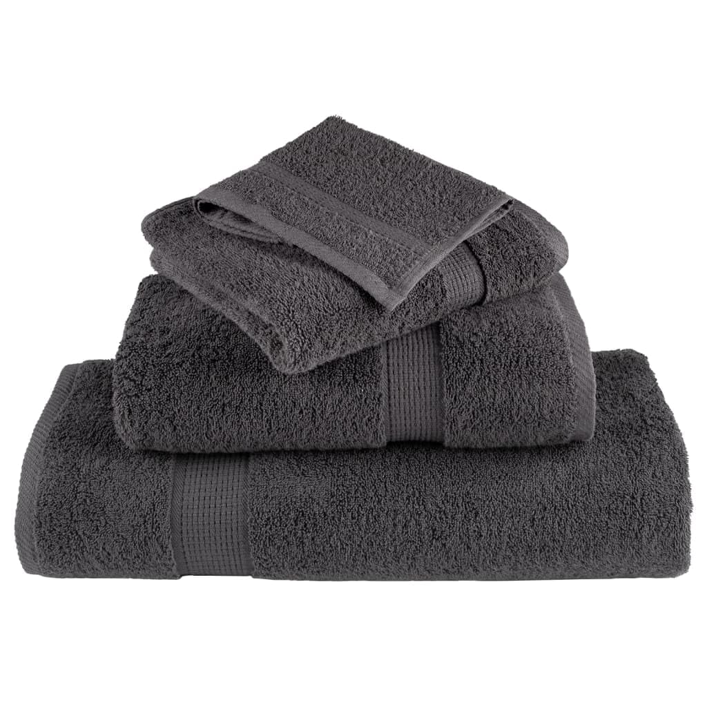 Solund - Juego de 10 toallas para invitados (30 x 50 cm, 600 g/m², 100% algodón, con certificado Oeko-Tex, absorbentes, suaves, versátiles, para baño, sauna, bienestar, 10 unidades), color