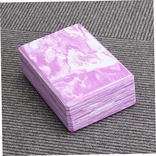 BESPORTBLE Tijolo De Bloco De Ioga Blocos De Ioga Adereços De Ioga Tijolo De Ioga Roxo