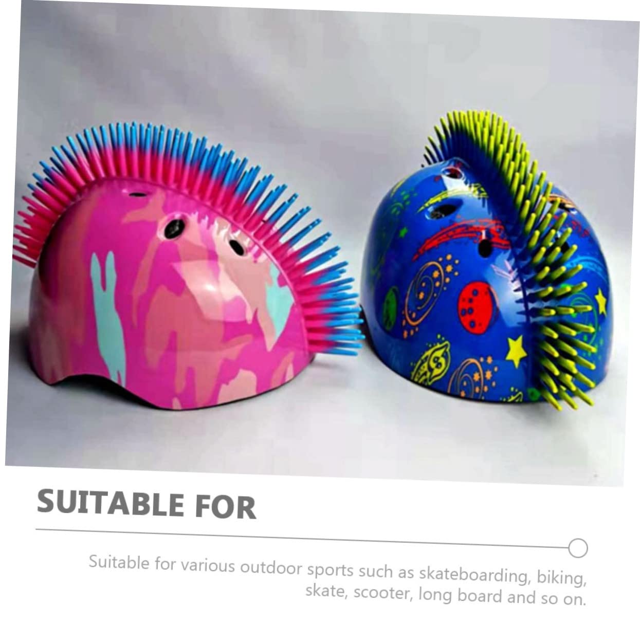 Monopatín Er Casco De Patinaje Casco De Patinaje para Niños Casco De Montar En Bicicleta para Niños Sombrero De Seguridad para Equipo De Protección Casco De Bicicleta para