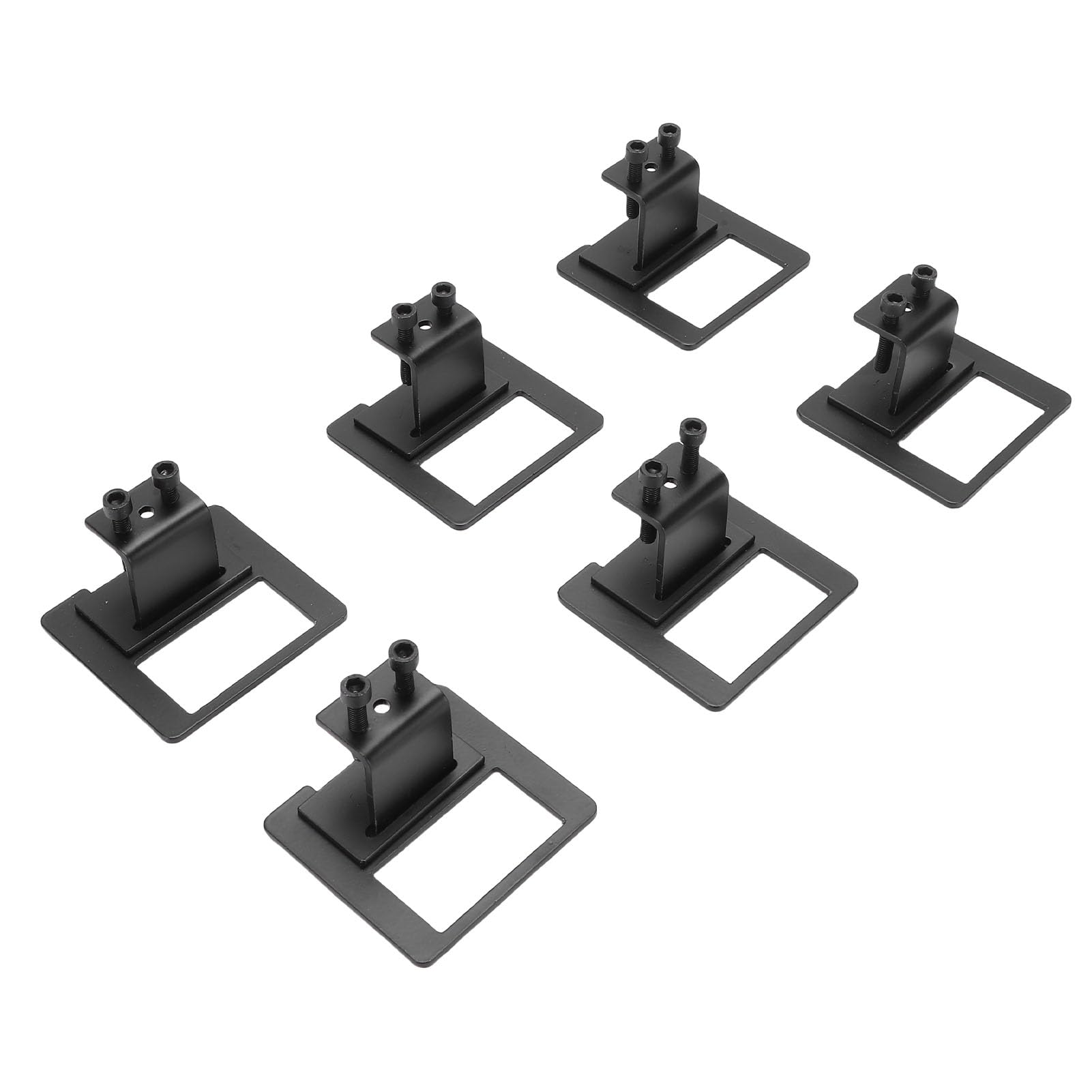 Zerodis Joints de Matelas 6 Pièces, Entretoises de Lit Antidérapantes avec Pinces Réglables pour Supports de Matelas, Cadres de Lit et Support en Métal
