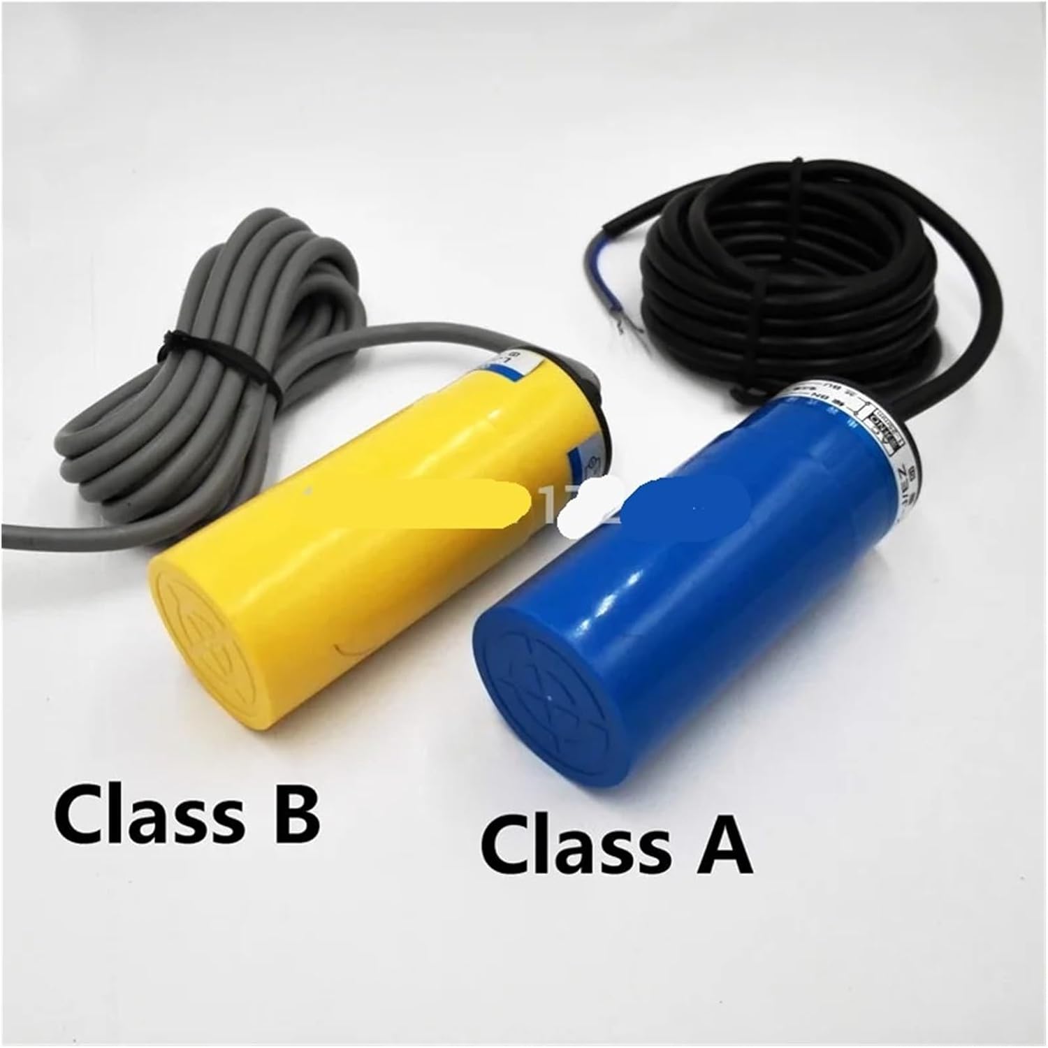 AC90-250V NC/NO 2-Wire Sensor 34MM LJC34A4-KJ 25MM Detection Distance + mounting Bracket capacitive Proximity Switch(Classb Nc)