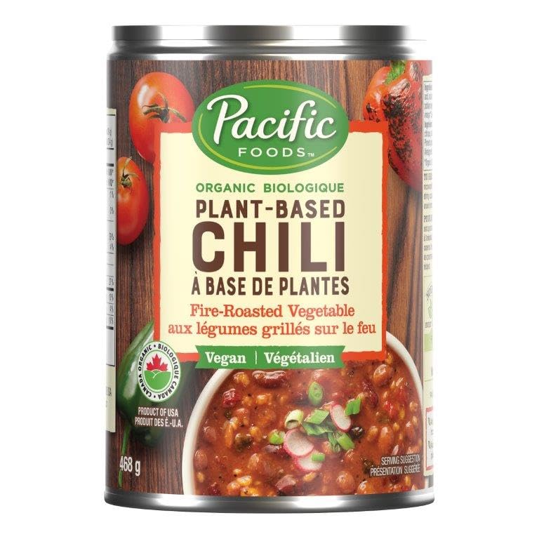 Pacific Foods Organic Chili Fire-Roasted Vegetable, 468 GR