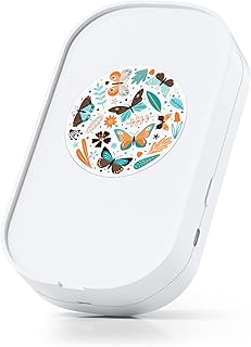 BNING Mouse Jiggler Undetectable, Automatic Mouse Mover Device for Computer Laptop Awakening, No Software & Driver with ON/Off Switch Mouse Shaker, Work from Home Must Haves (Butterfly)