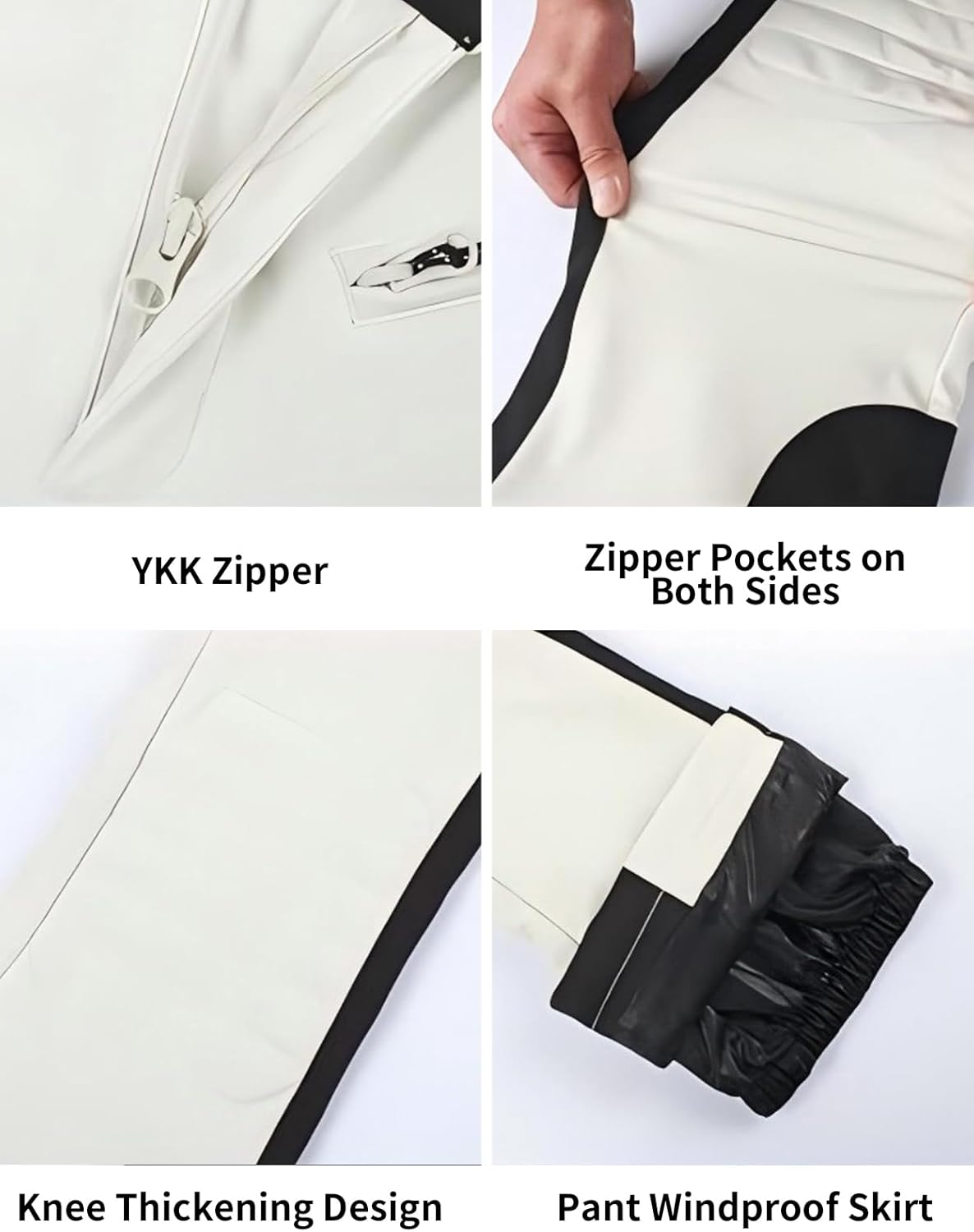 GSOU SNOW Womens Ski Pants Slim Snow Flared Snowboarding Insulated Waterproof Windproof Winter Outdoor Hiking Warm - Image 5