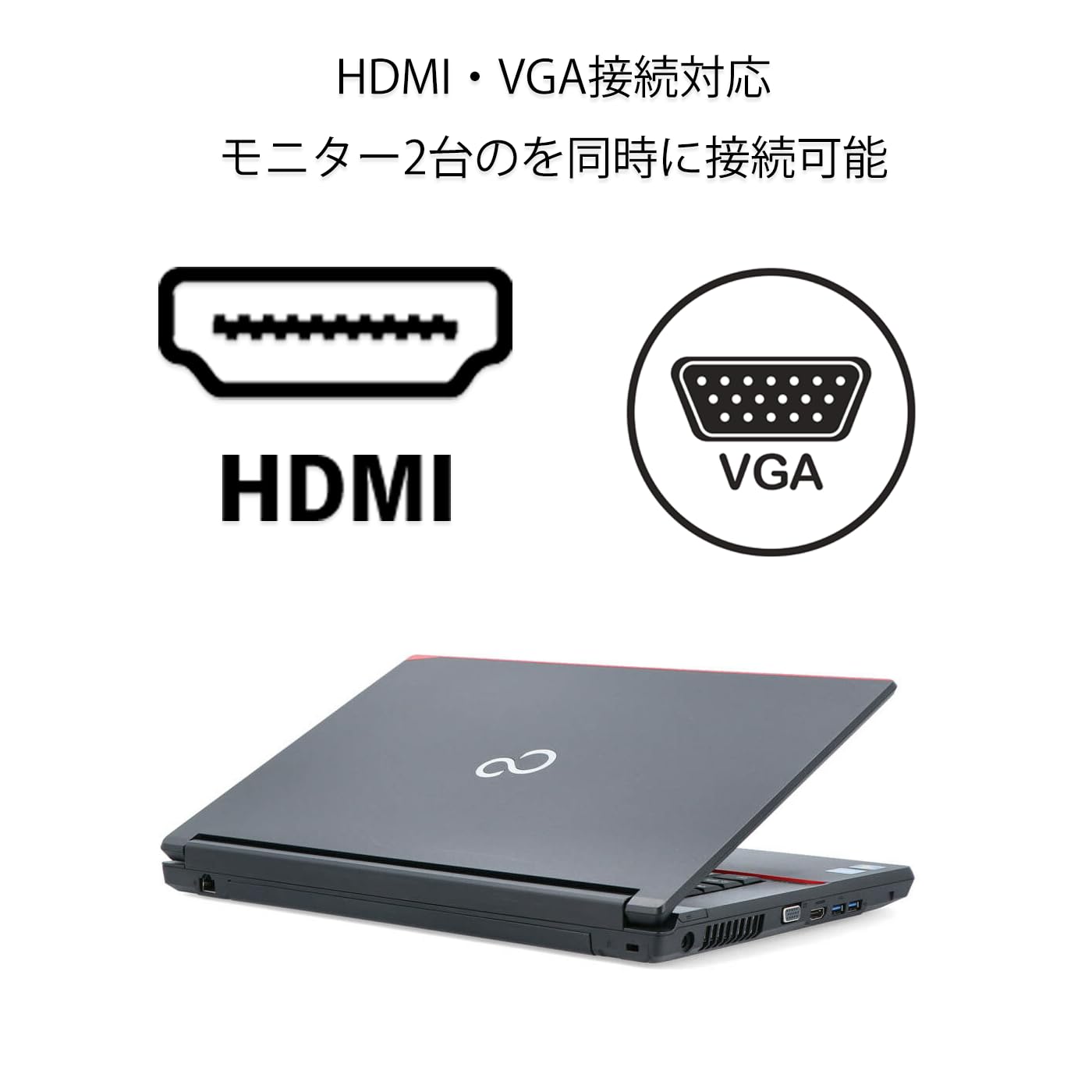 Amazon.co.jp: 富士通 LIFEBOOK A574 中古整備済 ノートPC／15.6インチ