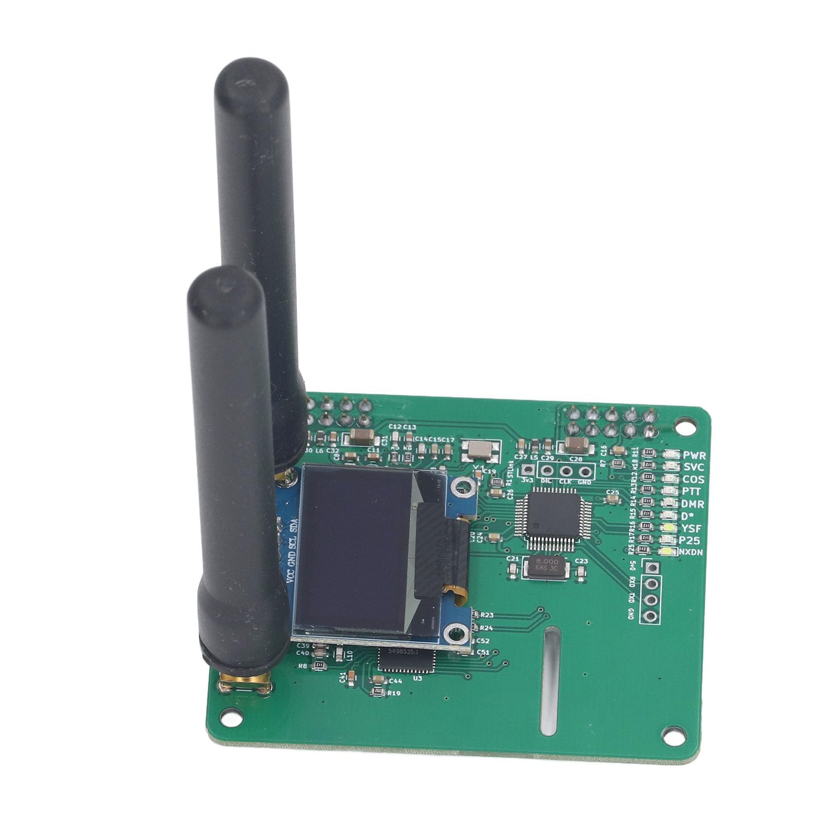 Modulo Hotspot a Doppia Antenna MMDVM Ad Alte Prestazioni per YSF NXDN Dual Hat Board per Pi
