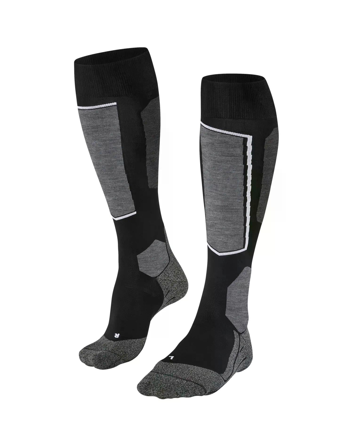 FALKE Sk6 Pro W Kh Lana Hilo Funcional Finos Cálidos Calcetines de esquí Mujer (Pack de 1)