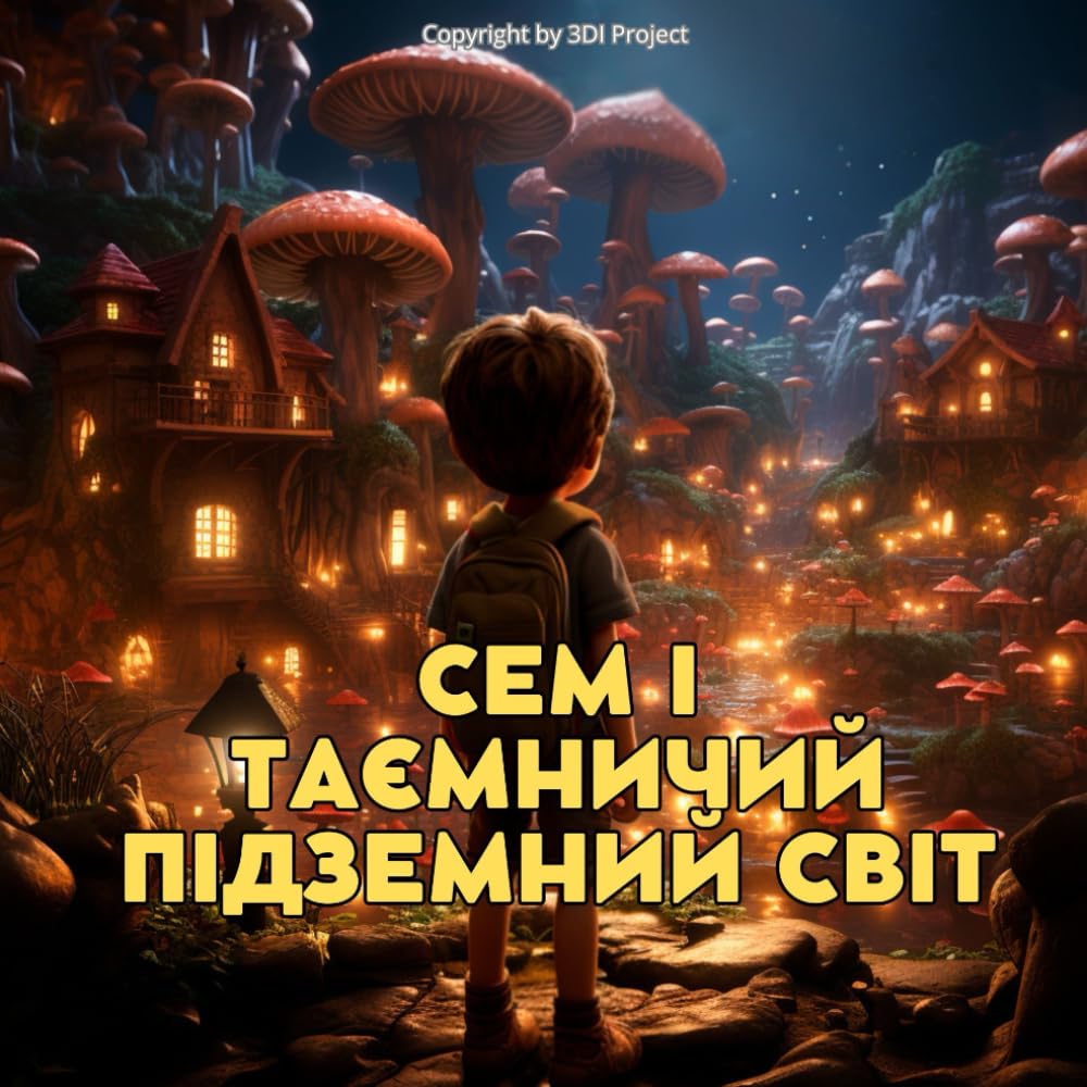 Сем і таємничий підземний світ: Ілюстрована книга для дітей 3-7 років. Пригоди Сема: історія про подорож Сема до центру Землі (Пригоди Сема по всьому світу)
