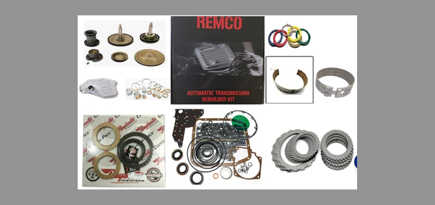 4R70W 4R75W AODE [97-03] Automatic Transmission Rebuilt Master Kit-Includes Seals Gaskets Friction Plates & Steel Complete Set