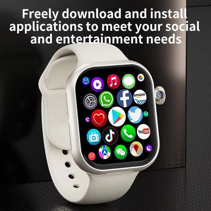 XINDADA VP29 Smart Watch displaying various app icons