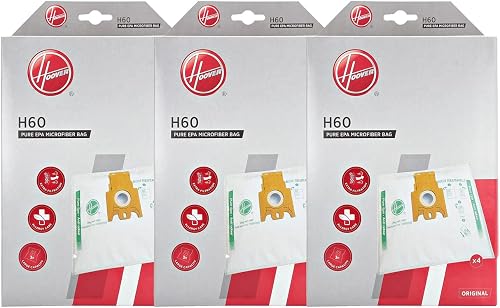 Hoover H60 Kit de Bolsas de Microfibra 3 paquetes de 4…