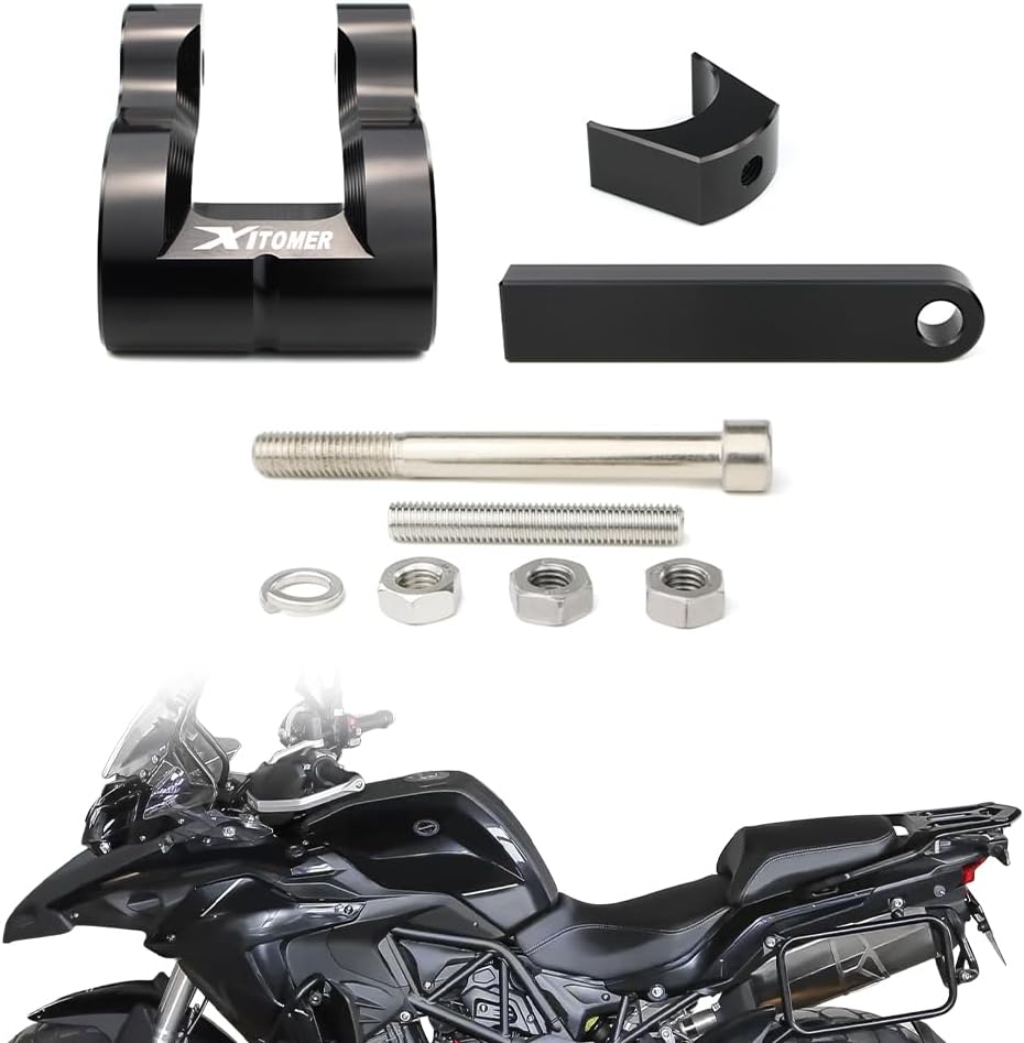 Xitomer 30-40 mm Lowering Links Compatible with TRK502 TRK502X 2018-2024, TRK702 TRK702X 2023-2025 Suspension Links Motorcycle Rear Suspension Cushion Kit Body