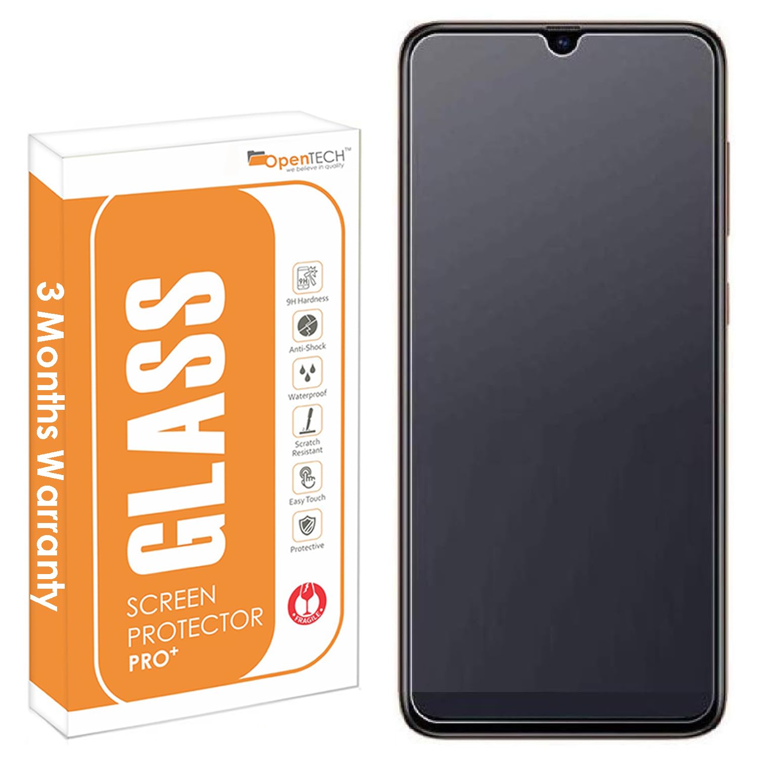 OpenTech® Tempered Glass Screen Protector Compatible for Samsung Galaxy M32 / F22 / A32 / A31 (Full Matte Transparent) Except Edges with Easy Installation Kit (Only for 6.4 Inches Models) (B0B5BB86K8) Amazon Price History, Amazon Price Tracker