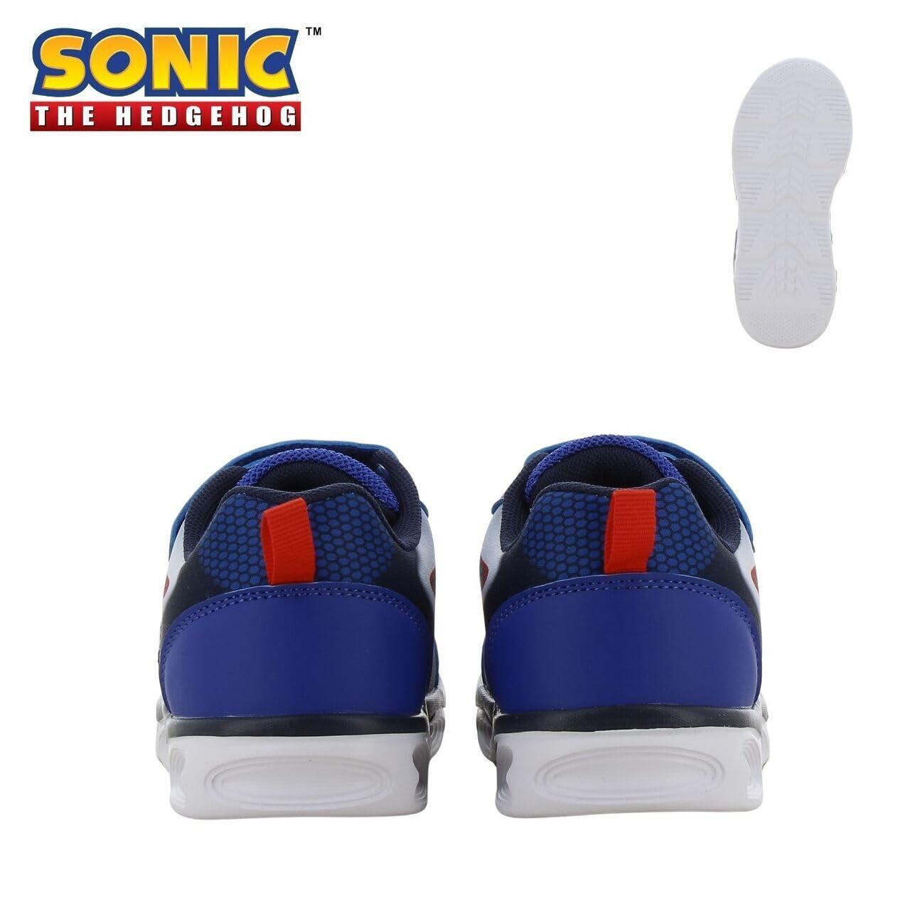 Leomil Sonic Baskets Garçon Lumineuses Chaussure Enfant, Idéal pour l'école et Les Loisirs