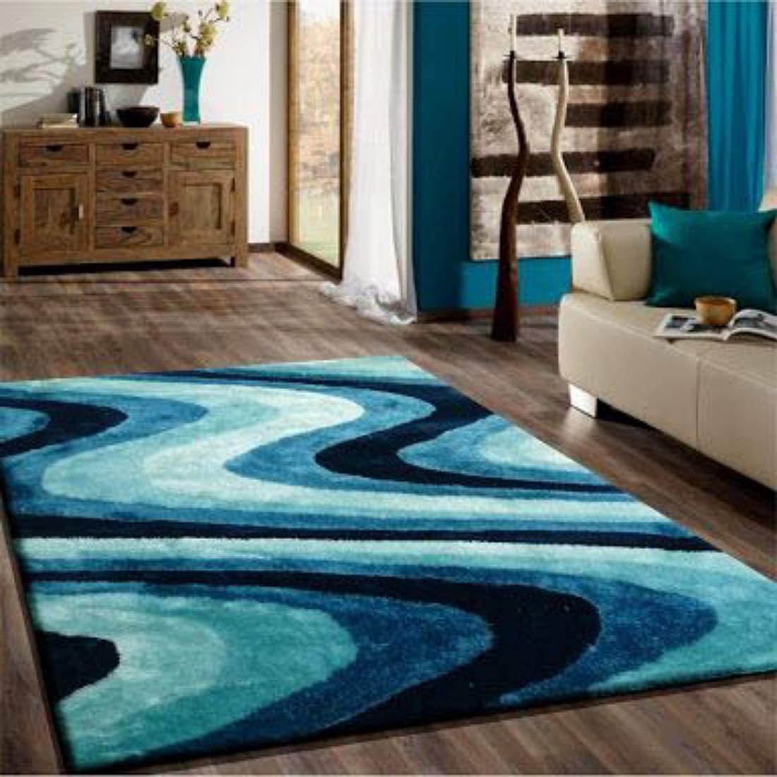 SPA Furnishing Carpets for Living Room, Bedroom and Centerpeice Carpets | Modern Floor Carpets and Rug Runner | Shaggy Carpets for Home (Multicolor 7, 2 x 5) (B0B3Y3HVL3) Amazon Price History, Amazon Price Tracker